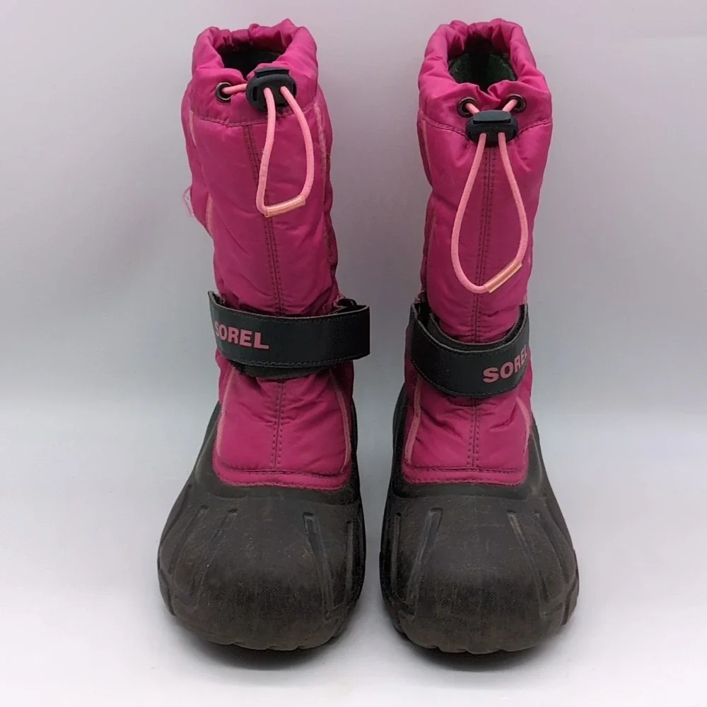 Sorel‎ Boots Womens Pink 5 Insulated Snow Winter Shoe Mid Calf Warm NY1965-684